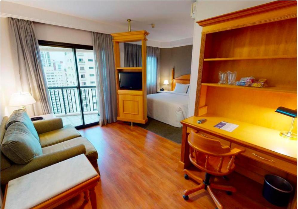 Apartamento/Flat Em Moema! São Paulo Buitenkant foto