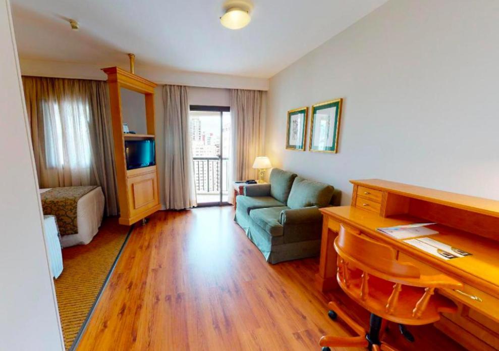 Apartamento/Flat Em Moema! São Paulo Buitenkant foto